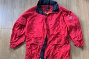 Trespass red vintage jacket windbreaker L Sailing