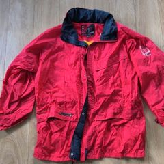 Trespass red vintage jacket windbreaker L Sailing