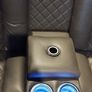 twin home cinema Black electric recliner two months old.  Upgrading to a three seaterPerfect condition perfect condition Image 5