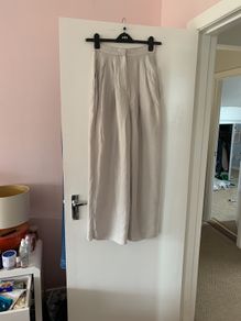Wide leg Weekday trousers