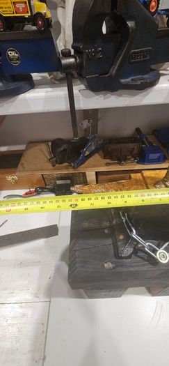 anvil on stand