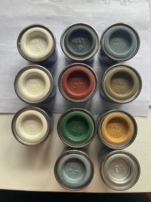 Revell enamel paint bundle for model building