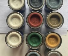 Revell enamel paint bundle for model building
