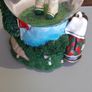 Golf musical glitter globe Image 3
