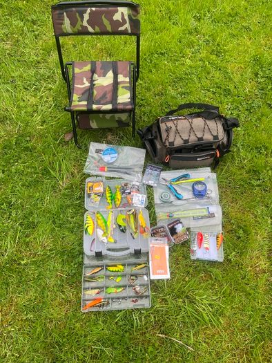 Fishing Bundle - Abu Garcia Rods + Okuma Reels + Tackle + Chair