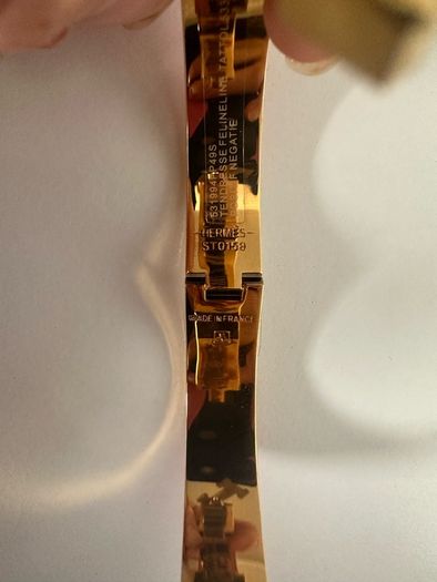 Hermes style bangle