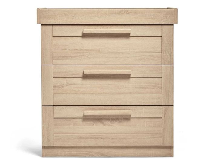 Mamas & Papas light oak Atlas dresser & changer with drawers