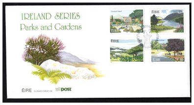 1989 Ireland Parks & Gardens Commemorative Stamps An Post First Day Cover (FDC)