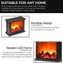 Fireplace Lamp Led Flame Effect Log Fire Place Ornaments Home Decor (Large) Image 3