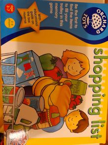 Shopping list game from Orchard Toys