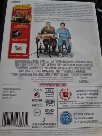 Meet the Parents DVD