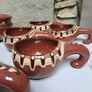 Vintage Bulgarian Troyan bowls and cups Image 6