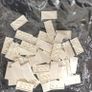 50x Lego 2x4 white tiles Image 2