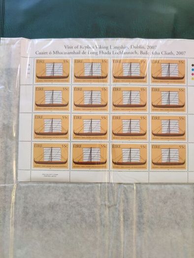 stamps first day covers in anpost albums