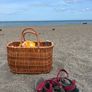 Wicker Dutch bag, medium size wicker basket, gift for her Image 8