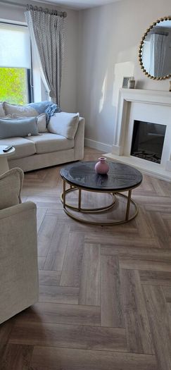 Herringbone floor
