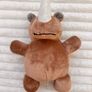 Lupilu Rhino Plush Rhinoceros approx. 25 cm. Used Please see photos Image 3
