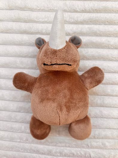 Lupilu Rhino Plush Rhinoceros approx. 25 cm. Used Please see photos