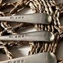 Four Antique Elkington & Co Sterling Silver Large Serving Spoons  321g Image 6
