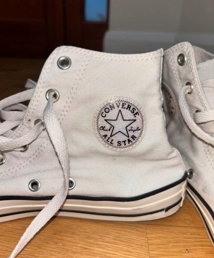 Womens White Converse