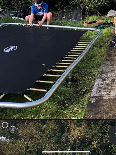 In-ground trampoline