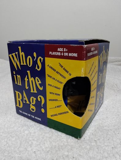 Who,s In The Bag, Hilariously Fun Game