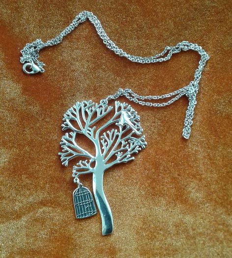 Tree of life neck piece.
