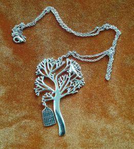 Tree of life neck piece.