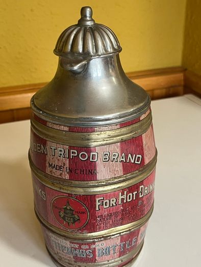 Rare Chinise hot and cold flask