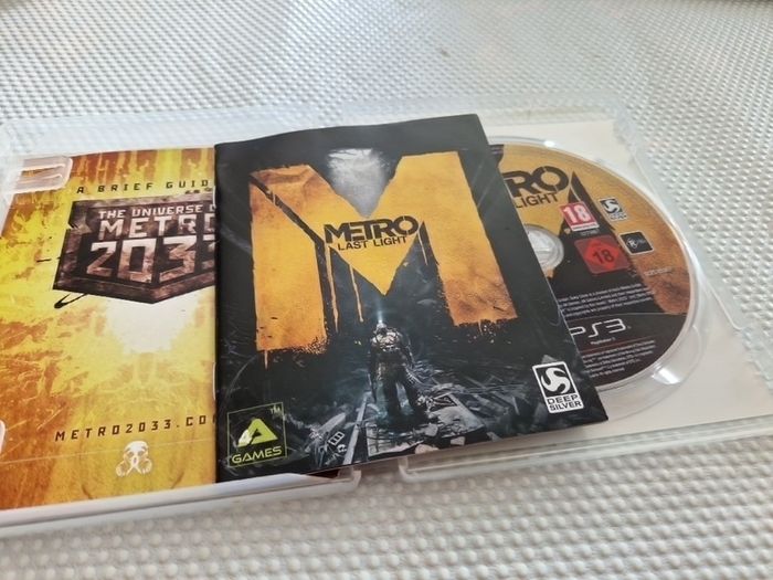 Metro Limited Edition PlayStation3 Ps3 Games Original