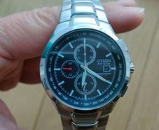 Citizen B612-S068924 Eco-Drive Chronograph - used, very good condition.
