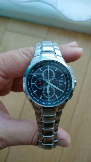Citizen B612-S068924 Eco-Drive Chronograph - used, very good condition.