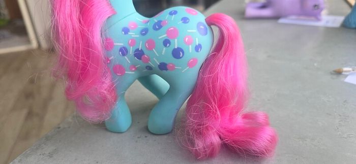 Sweettooth (2) Sweet Tooth Lollipop TAF Twice as Fancy MLP G1 My Little Pony