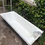 Cast Iron Bath with Taps  Good Condition Image 7
