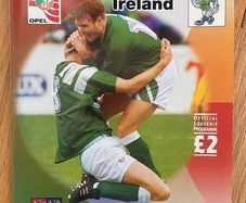 Very Rare 1994 Rep of Ireland v Czech Republic - International Match Programme