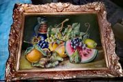Beautiful antique oil painting