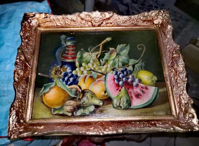 Beautiful antique oil painting