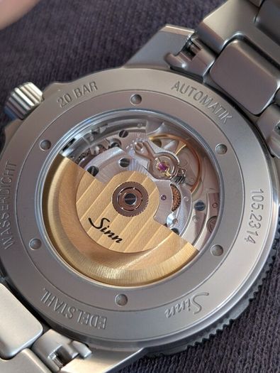 Sinn 105 St Sa automatic German wristwatch