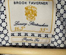 Mens Brook Taverner work/suit shirt
