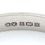 Vintage 925 Sterling Silver Childs Engraved Bangle, Birmingham 1972 Image 5