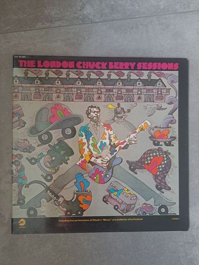 Chuck Berry , The London Sessions 1972 French release Chess Records