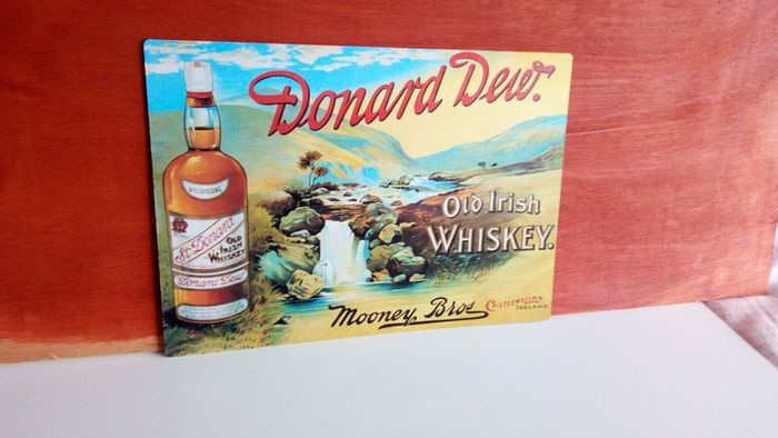 Donard Dew Reproduction Irish whiskey Advert Poster Ireland