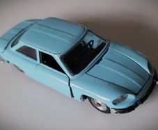 Diecast Vintage Solido Panhard 24 BT - Good Original Condition/No Box