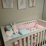 Baby Girl Cot Bedding, Barely used, perfect condition NOT THE BED, PLEASE READ DESCRIPTION. Image 2
