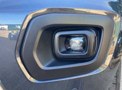 Ford Ranger 2019-2021 Fog Light Surrounds - Matt Black