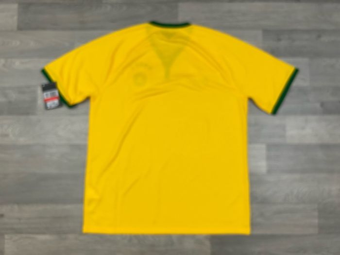 NEW Authentic Nike Brazil 2014 Home Jersey Shirt Mens Large
