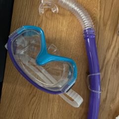 diving mask with breathing tube