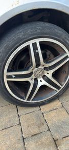 18" Mercedes W204 Diamond cut alloys 5x112