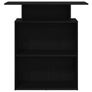 Black Reception Desk Image 5