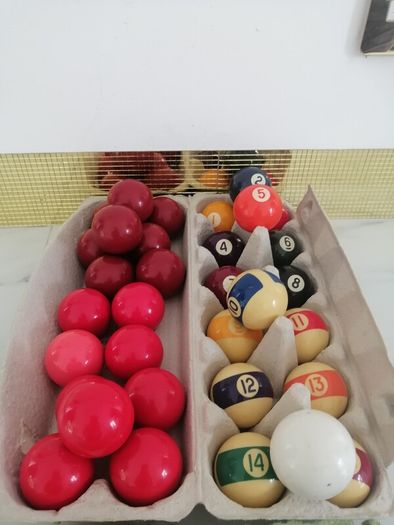 Vintage Mini Pool Balls